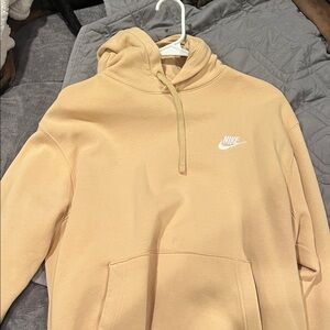 Nike Beige Pullover Hoodie